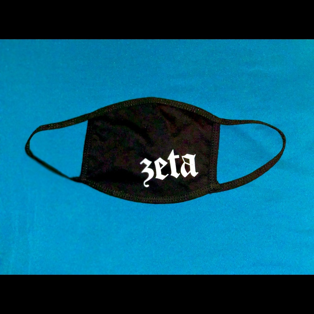 Zeta Tau Alpha Cloth Face Mask (new without tags)